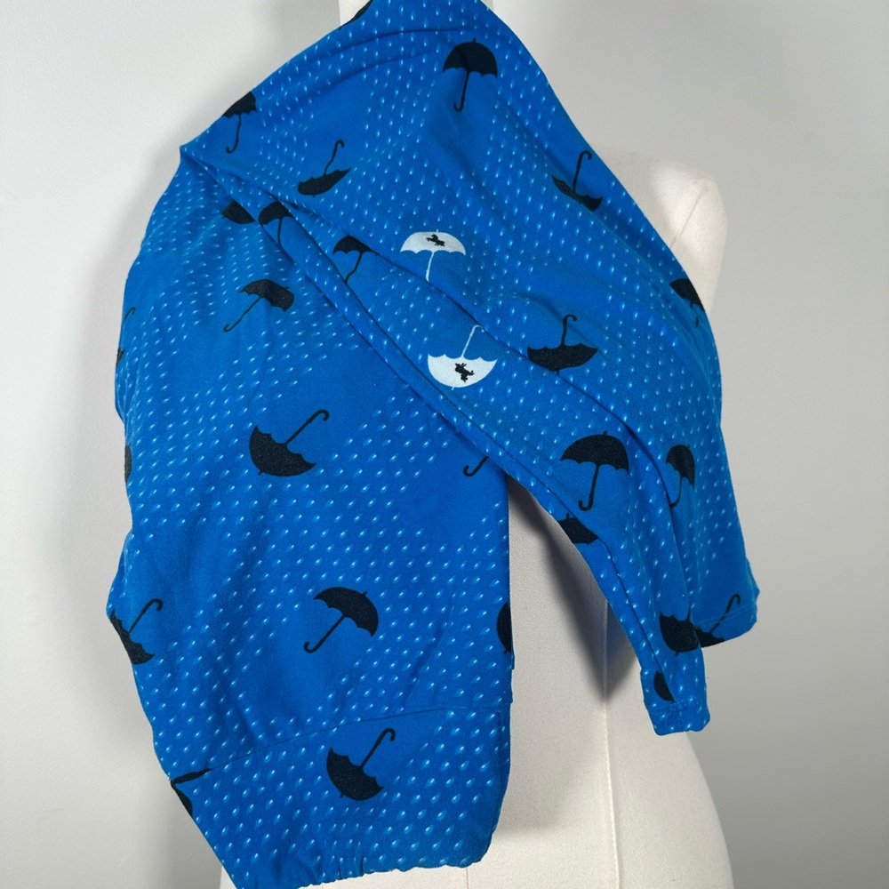 LuLaRoe Blue Umbrella Unicorn Print Leggings